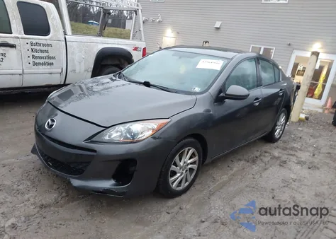 2012 Mazda Mazda3 I Touring from USA, damaged, VIN JM1BL1V80C1591207
